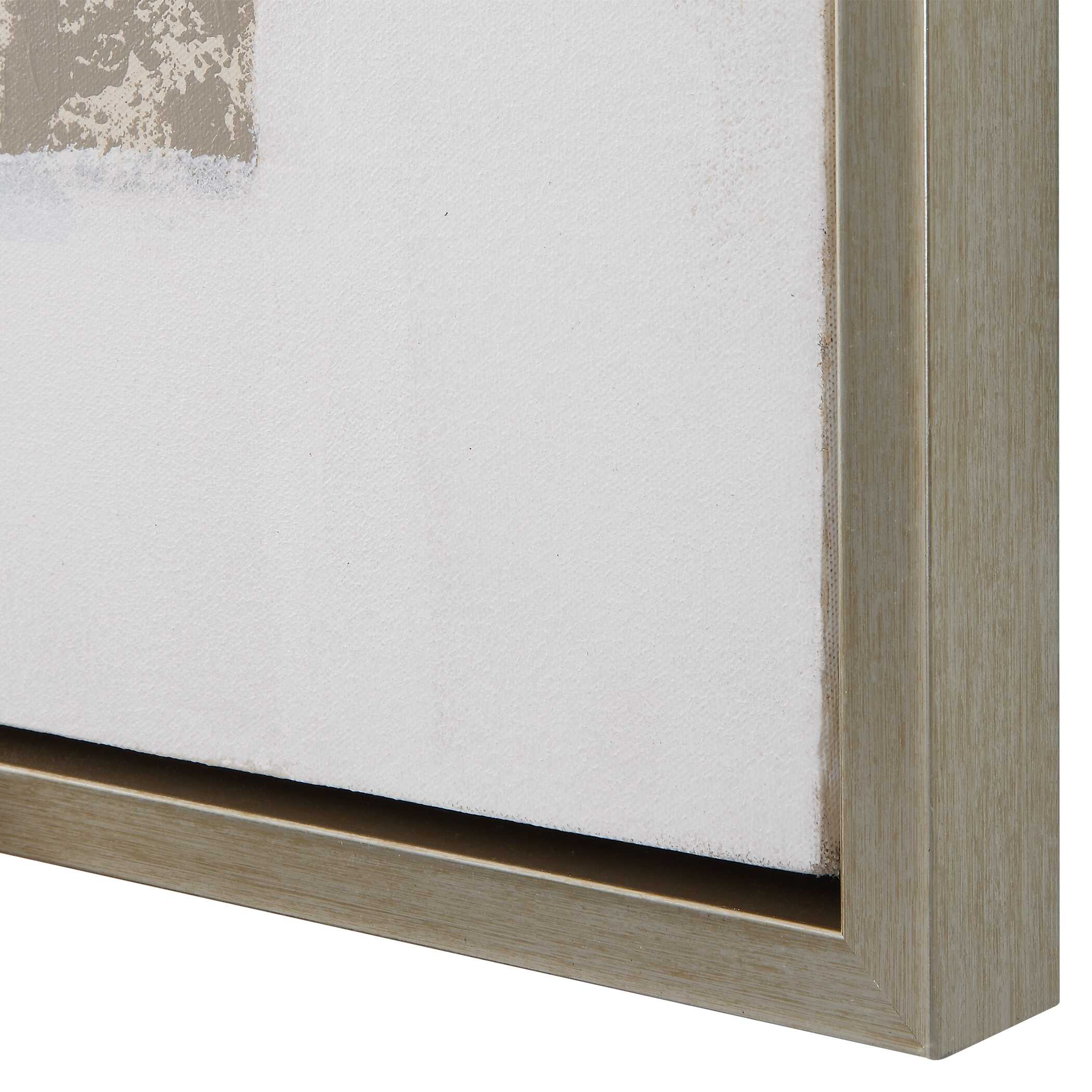 Placidity Hand Painted Abstract Art, Painting by Uttermost, 50" width x 74" height x 1.5" depth View 7