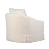 Laura Swivel Chair White thumbnail 3