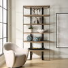 Felix Reclaimed Oak Etagere, Furniture by Uttermost, 44" width x 90" height x 20" depth thumbnail 2