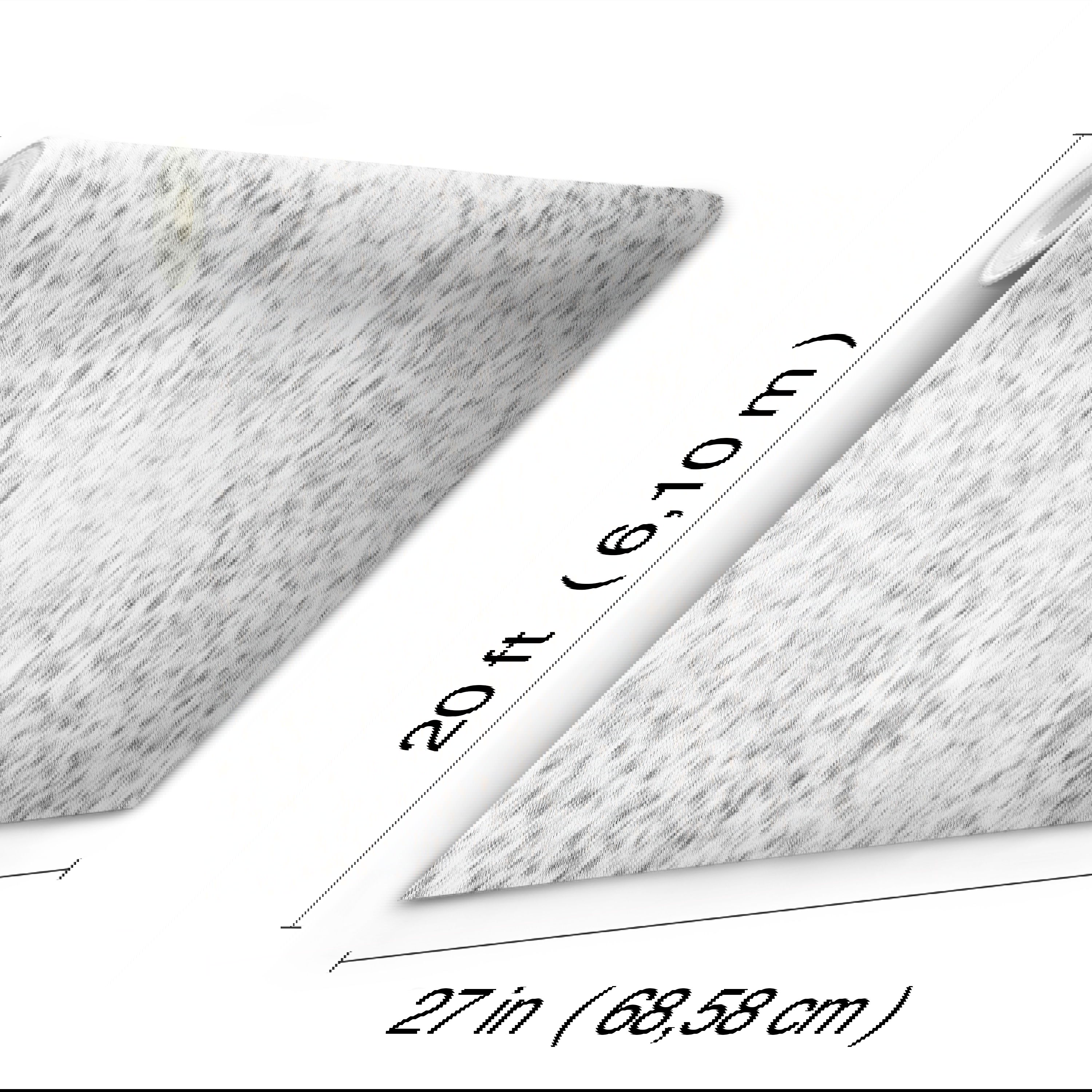 Fleabitten Soft Grey Peel & Stick Wallpaper large image 