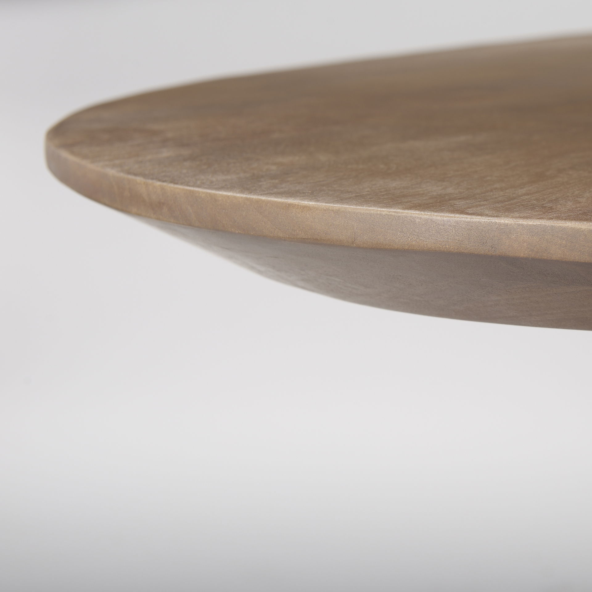 Lance 94'L x 50'W x30'H Medium Brown Solid Wood Oval Dining Table large image 
