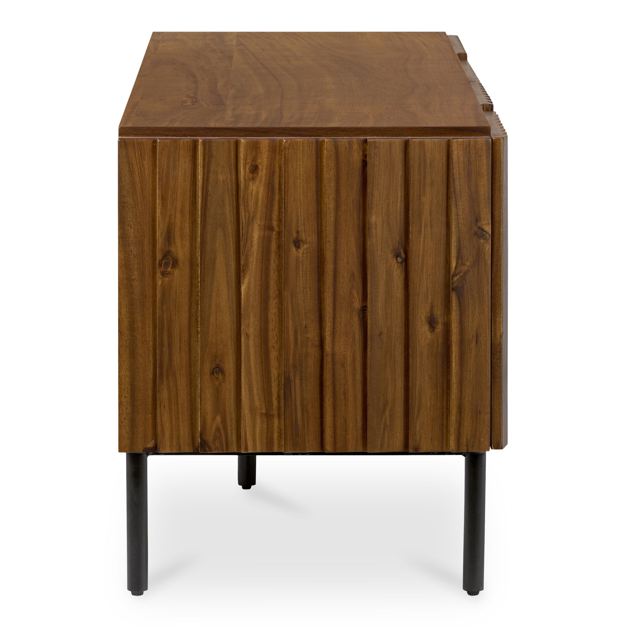 Lincoln Media Cabinet Brown large image 