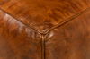 Sunday Afternoon Leather Cube,Natural, Seating by Sarreid, 15" length x 15" width x 16" height thumbnail 5