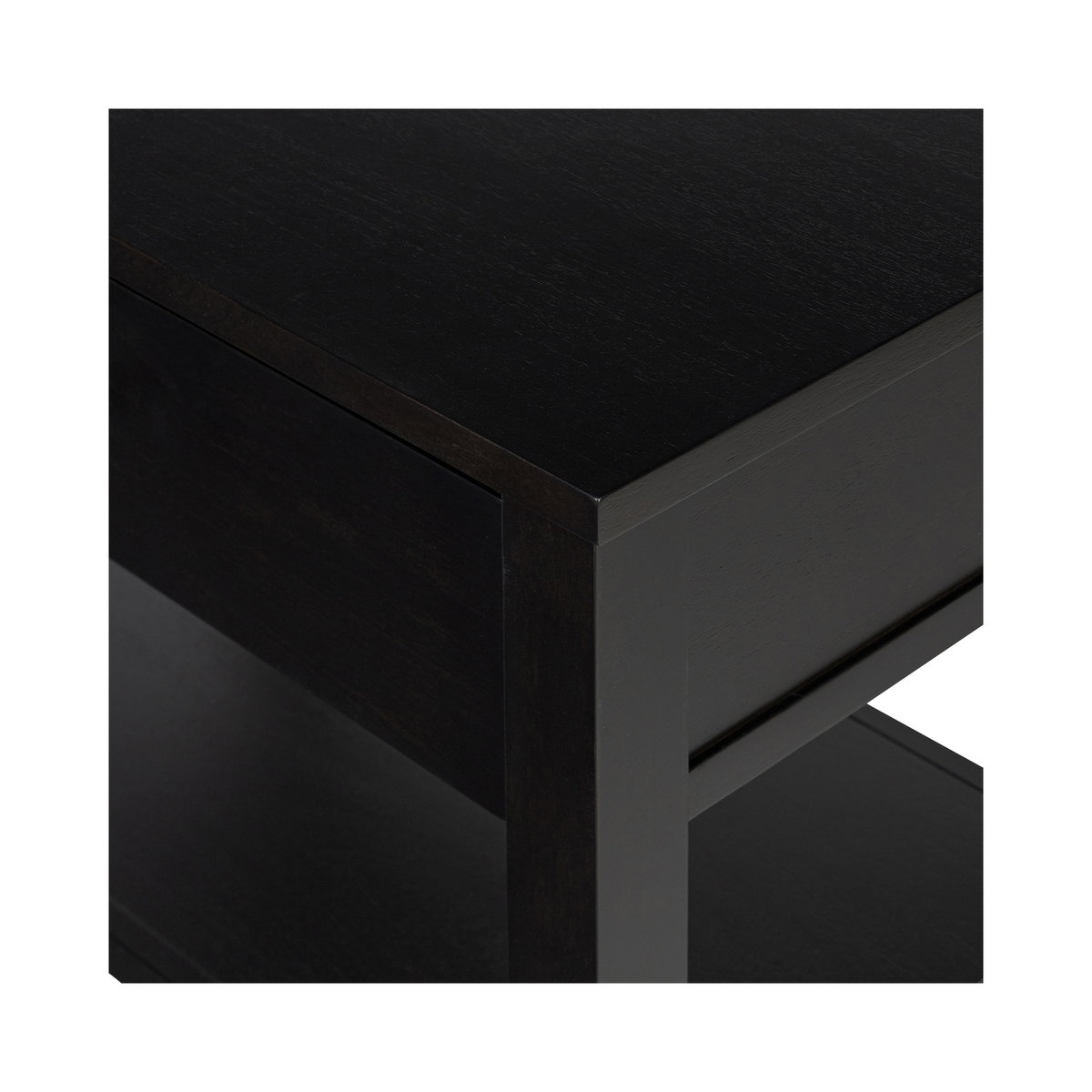 Katherine Nightstand Black, by Moe's Home, 30" width x 26" height x 18" depth View 6