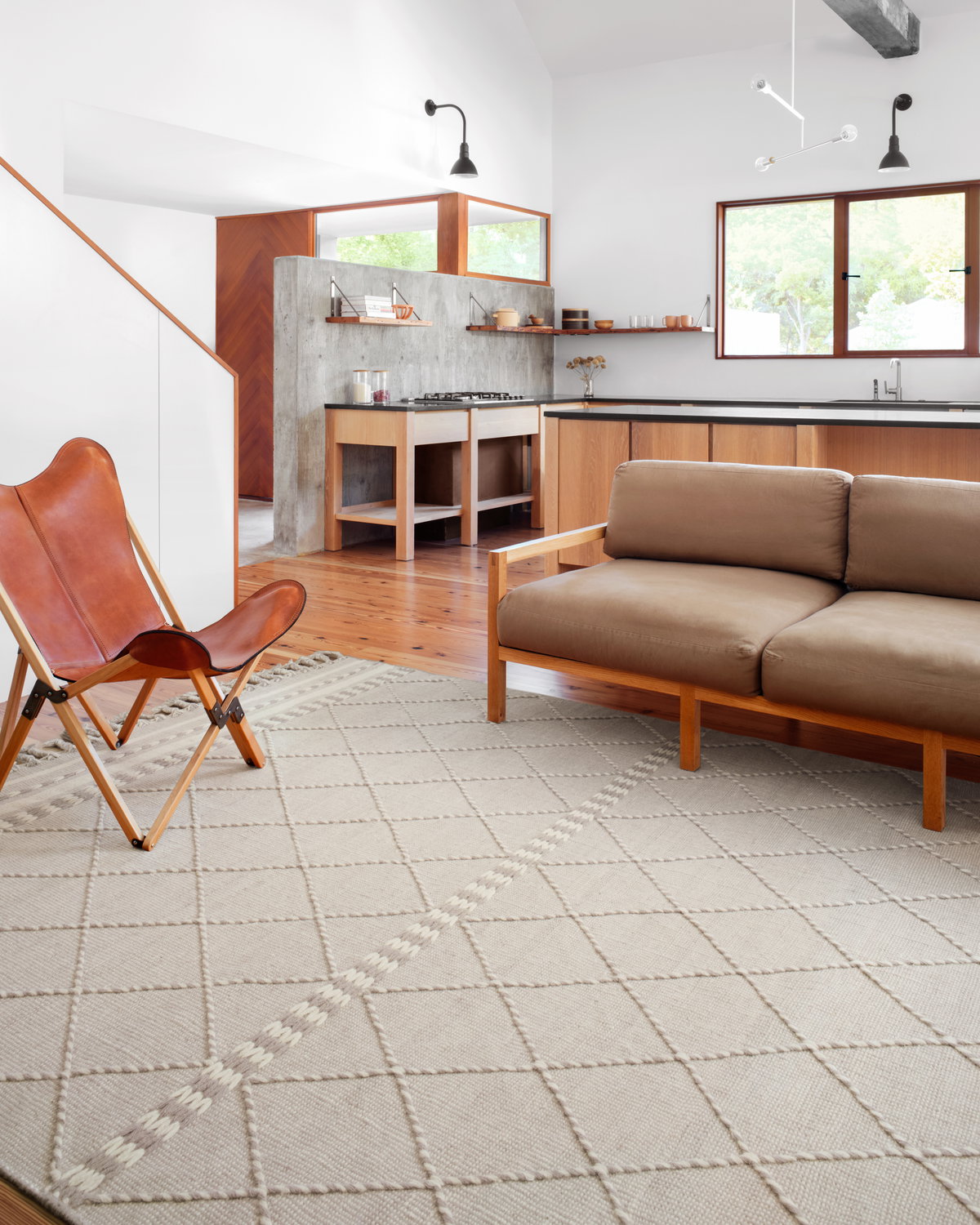 Loloi Sawyer Rug, 5' length x 7'6" width View 2