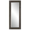 Figaro Oversized Wooden Mirror, by Uttermost, 33.5" width x 81.5" height x 2" depth thumbnail 1