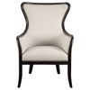 Sandy Wing Back Armchair, Furniture by Uttermost, 29" width x 41" height x 30" depth thumbnail 1