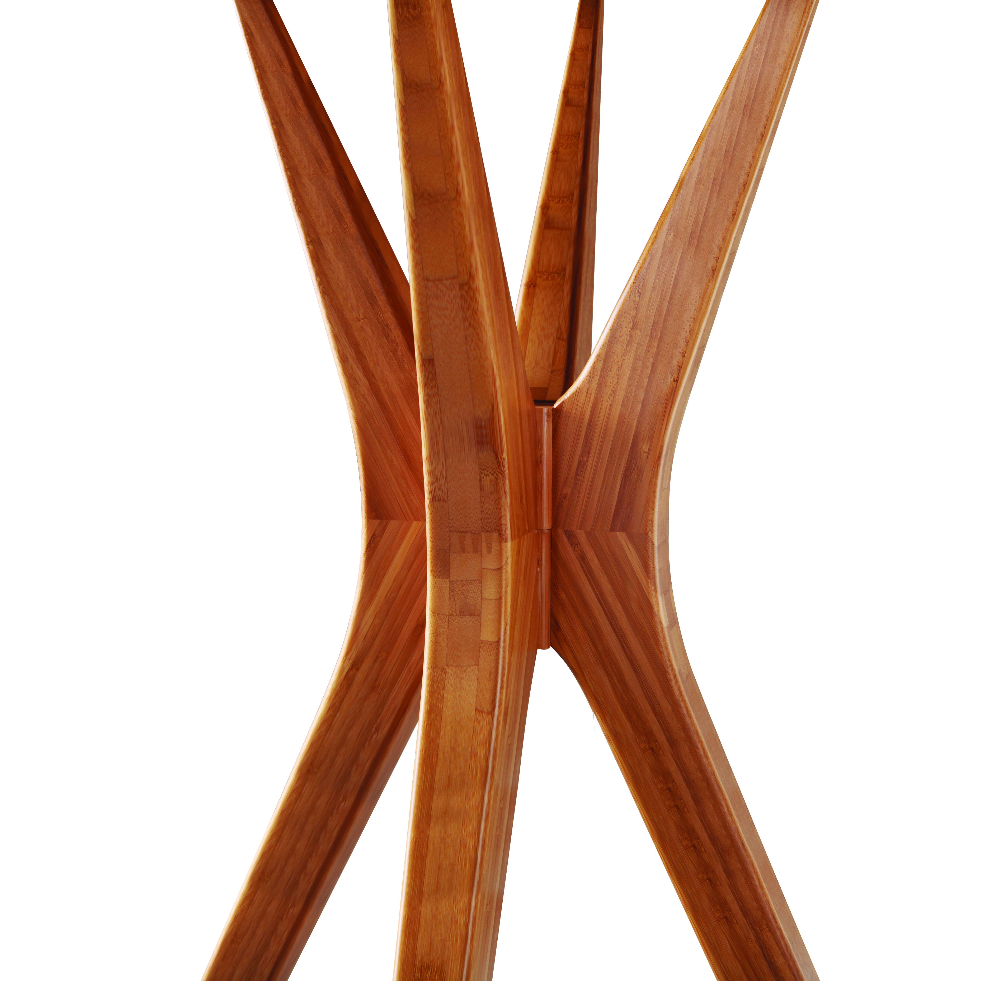 Mimosa Bar Height Table, Caramelized, Dining Table by Greenington, 36" length x 36" width x 40" height View 2