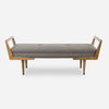 Waylon Mid-Century Modern Bench thumbnail 0