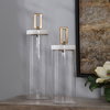Hayworth Seeded Glass Containers Set/2, Vase by Uttermost, 6" width x 22" height x 6" depth thumbnail 4