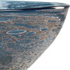 Genovesa Aqua Glass Bowl, Decorative Tray by Uttermost, 14.25" width x 6" height x 14.25" depth thumbnail 6