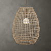 Cross Weave 1 Light Pendant, Ceiling Light by Uttermost, 24" width x 29.5" height x 24" diameter x 24" depth thumbnail 1