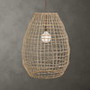 Cross Weave 1 Light Pendant, by Uttermost, 24" width x 29.5" height x 24" diameter x 24" depth thumbnail 1
