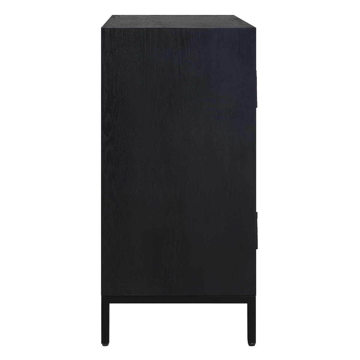 Beswick Black 2 Door Cabinet, Cabinets & Chest by Uttermost, 31.5" width x 31.87" height x 14.87" depth View 7