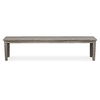 Forsyth Dark Gray Outdoor Bench, Furniture by Uttermost, 81" width x 19.5" height x 15" depth thumbnail 1