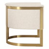 Bellina Plush Barrel Chair, Accent Chair by Uttermost, 28" width x 31" height x 29" depth thumbnail 6