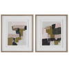 COLOR BLOCK FRAMED PRINTS, S/2, Painting by Uttermost, 26.5" width x 30.5" height x 1" depth thumbnail 1