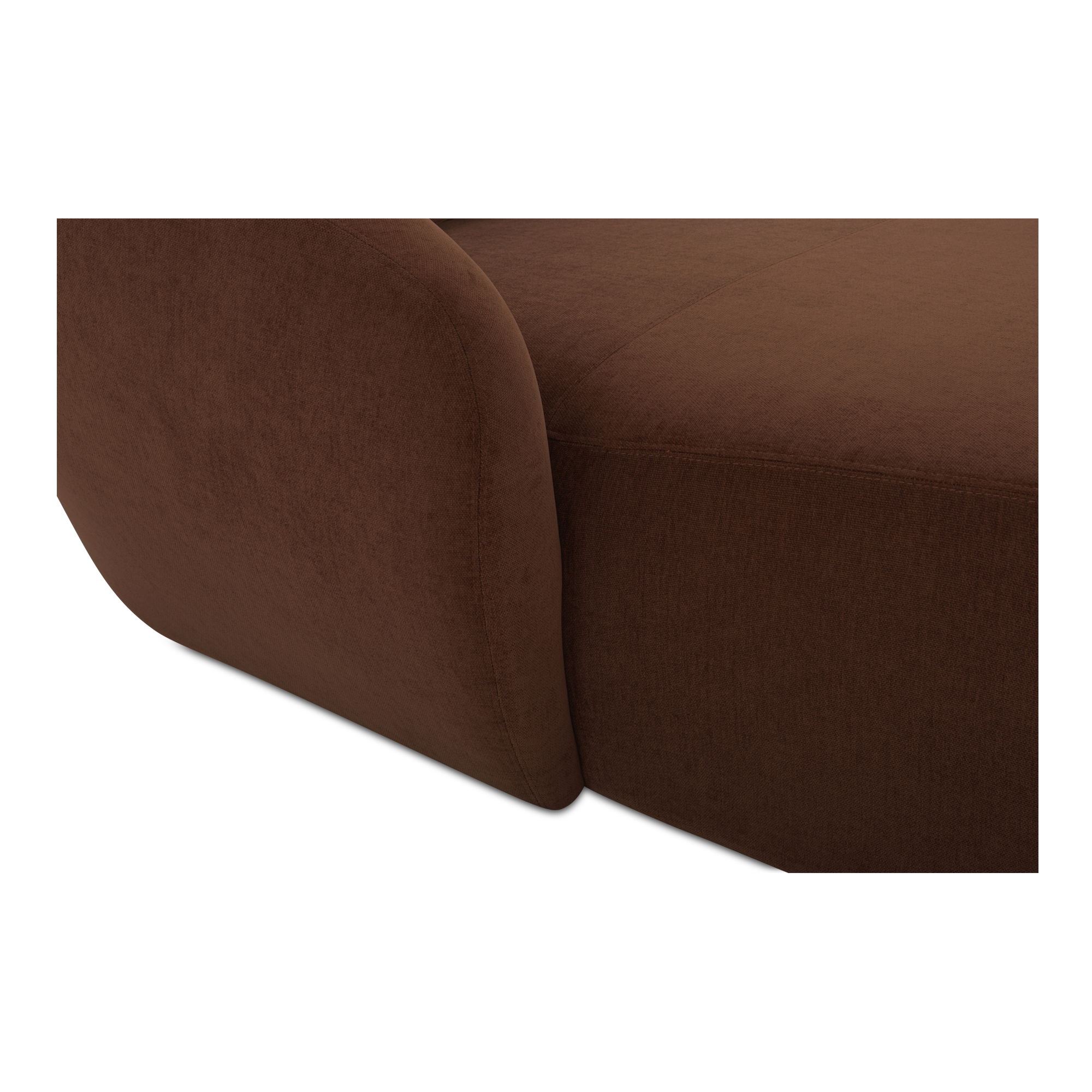 Amelia Lounge Modular Left Sectional Chestnut large image 