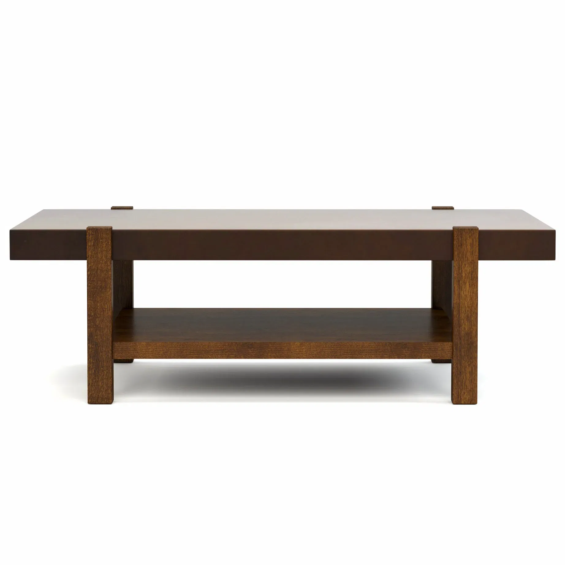 Durant Cocktail Table, Coffee Table by Stickley, 56" width x 18" height x 36" depth View 1