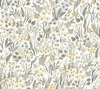 Lea Linen Peel & Stick Wallpaper, by York Wall, 20' length x 2'3" width x 0.02" depth thumbnail 1