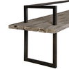 Herbert Reclaimed Wood Bench thumbnail 3