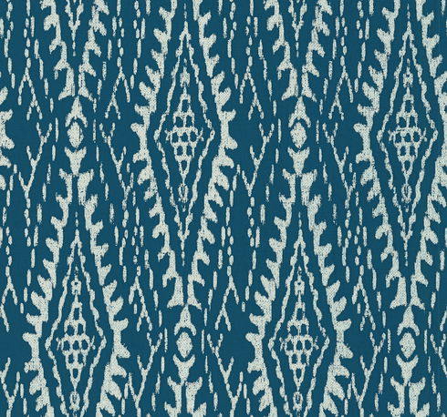 Rousseau Paperweave Indigo Wallpaper