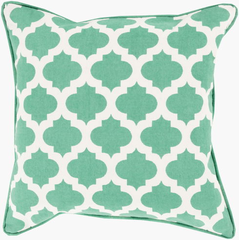 Morrocan Printed Lattice Accent Pillow