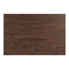 Rowan Bed Queen Dark Brown, by Moe's Home, 66" width x 40" height x 89" depth thumbnail 9