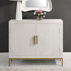Front Range White 2 Door Cabinet, Cabinets & Chest by Uttermost, 40.25" width x 34" height x 13" depth thumbnail 2