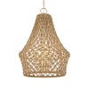 Macrame 4 Light Rope Pendant, by Uttermost, 18" width x 25.5" height x 18" diameter thumbnail 1