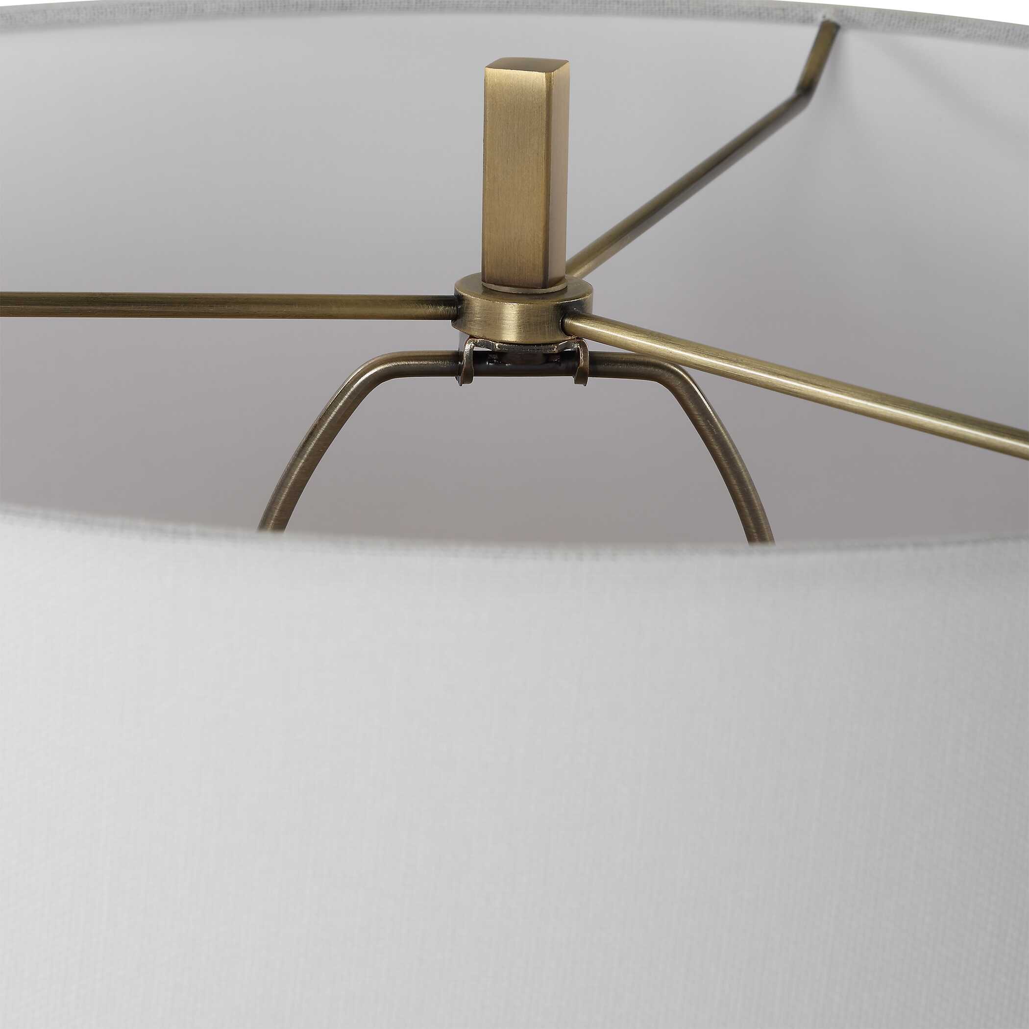Crossroads Brass Table Lamp large image 