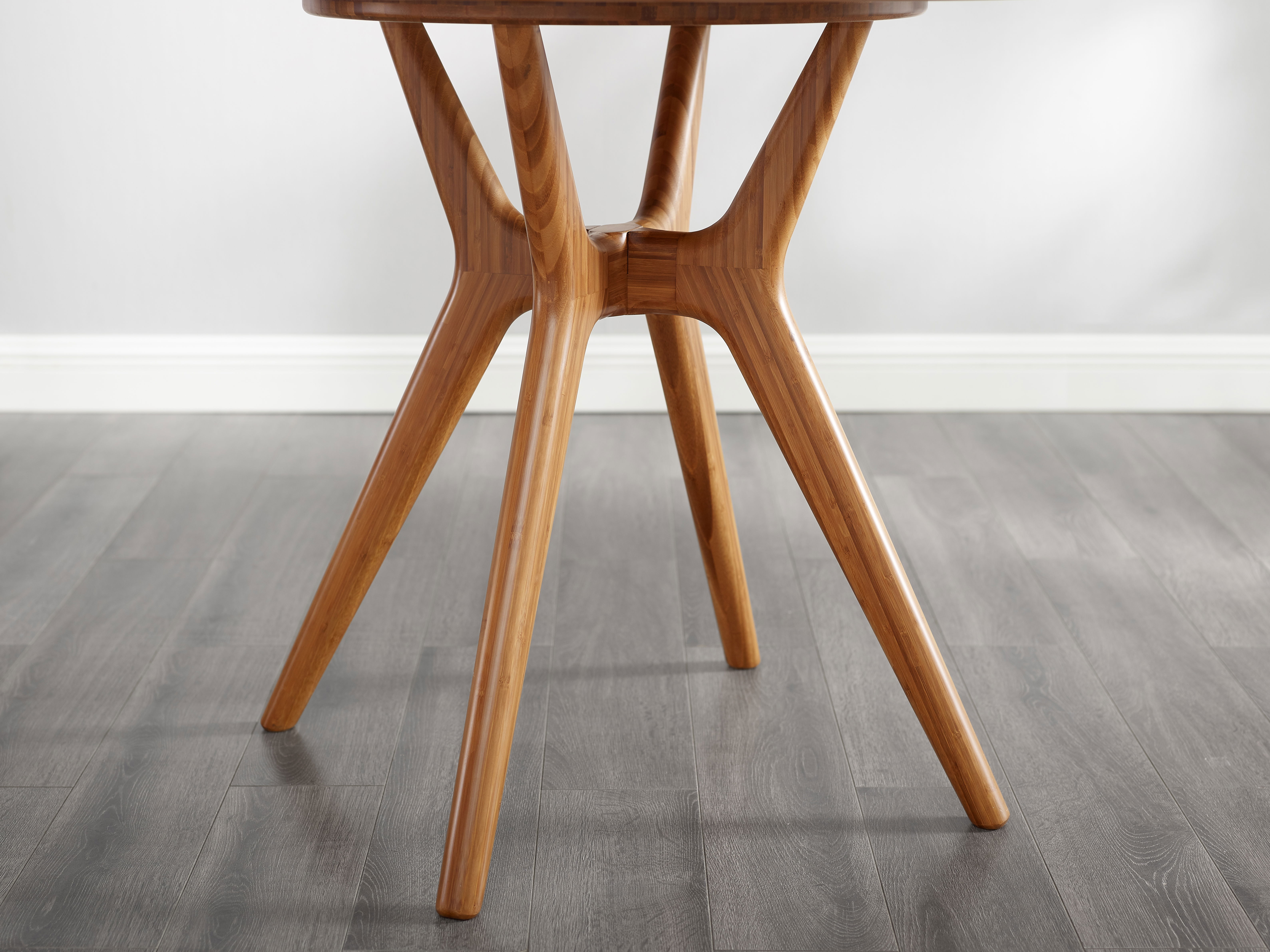 Sitka 36' Round Dining Table, Amber, by Greenington, 36" length x 36" width x 29.5" height View 3