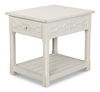 Isla Side Table  Antique White thumbnail 0