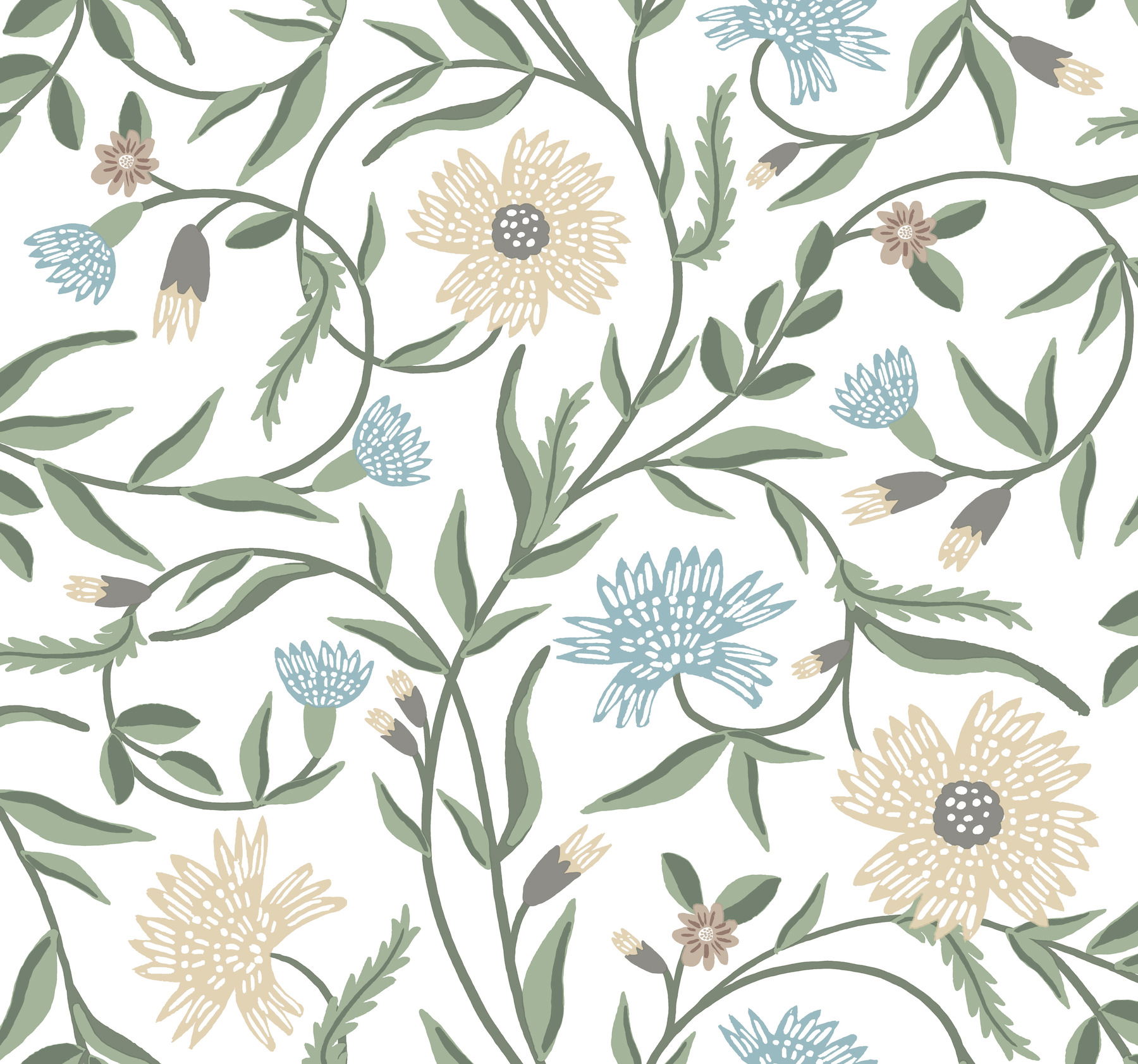 Aster White Wallpaper large image 