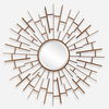 Tangled Bronze Round Mirror, by Uttermost, 48" width x 47.75" height x 2.75" depth thumbnail 1