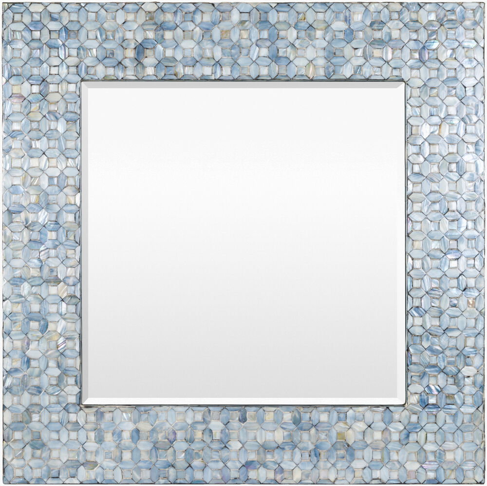 Iridescent Accent Mirror, by Surya, 32" width x 32" height