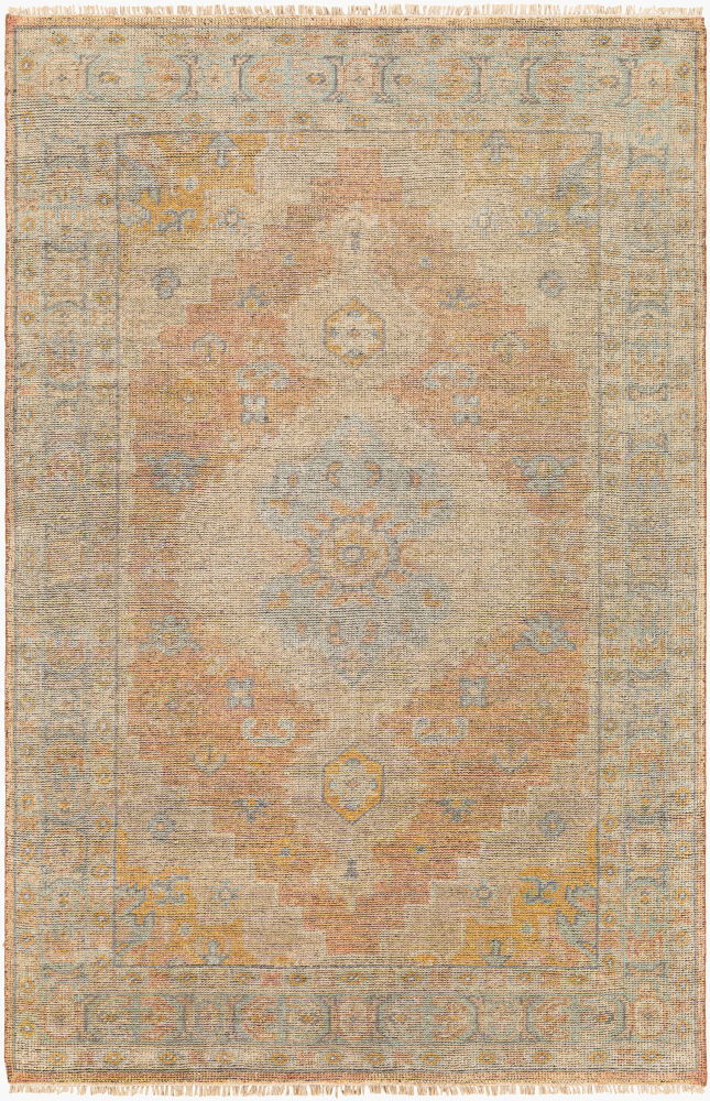 Nirvana Handmade Rug, by Surya, 9' length x 6' width