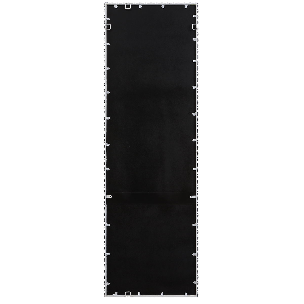 Serna White Tall Mirror, by Uttermost, 1'11.37" width x 6'0.25" height x 2.25" depth View 6