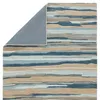 Fragment Abstract Handmade Tufted Wool Blue/Beige Area Rug thumbnail 1