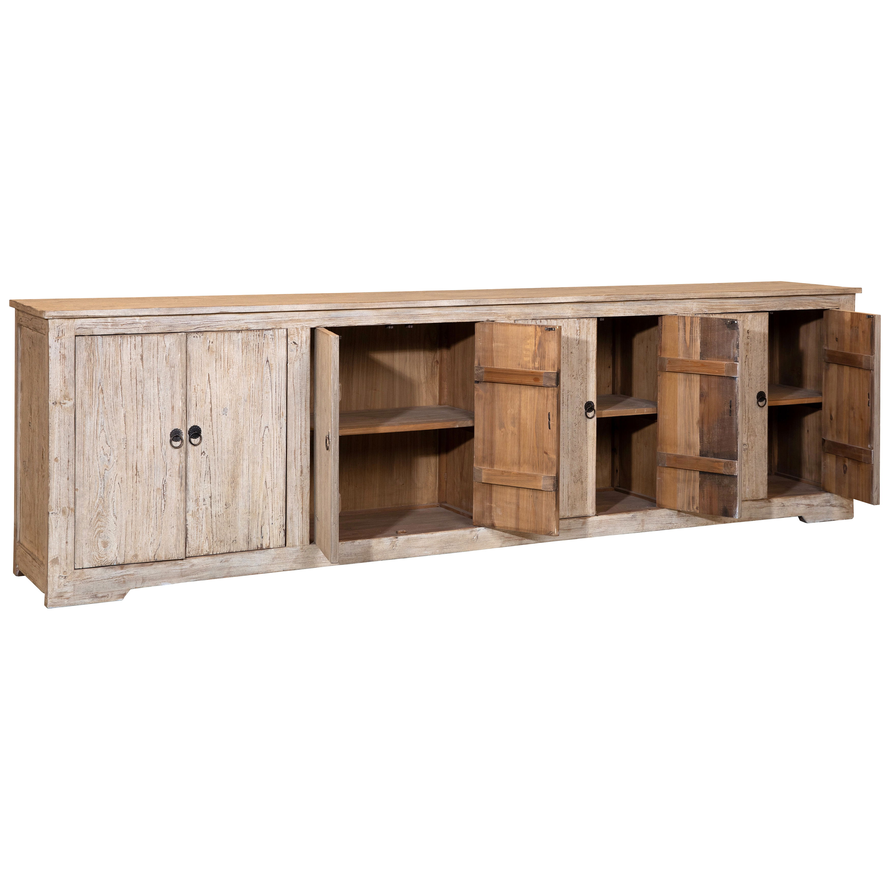 Nico Sideboard, Sideboards & Buffet by Dovetail, 109.4" width x 31.5" height x 17.5" depth View 4