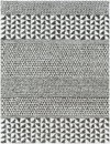 Deluxe Shag Machine Woven Rug, by Surya, 1'3.75" length x 1'3.75" width thumbnail
