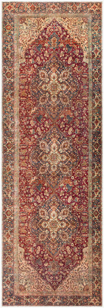 Amelie Machine Woven Rug, by Surya, 7'10.49" length x 2'7.5" width