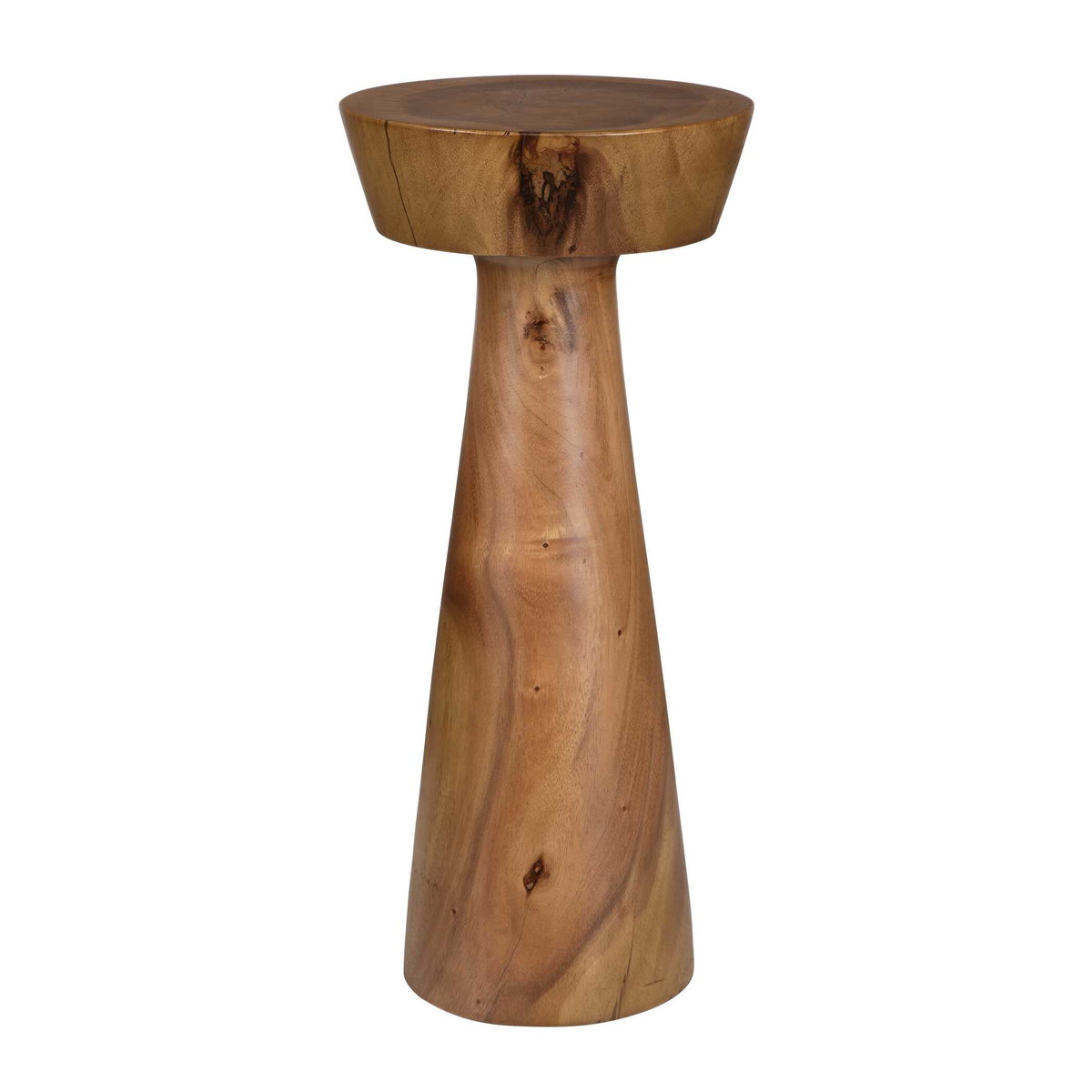 Mano Natural Drink Table, Side & End Table by Uttermost, 11" width x 24.5" height x 11" depth View 6