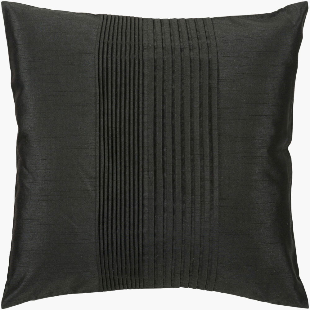 Solid Pleated Accent Pillow Down large image 