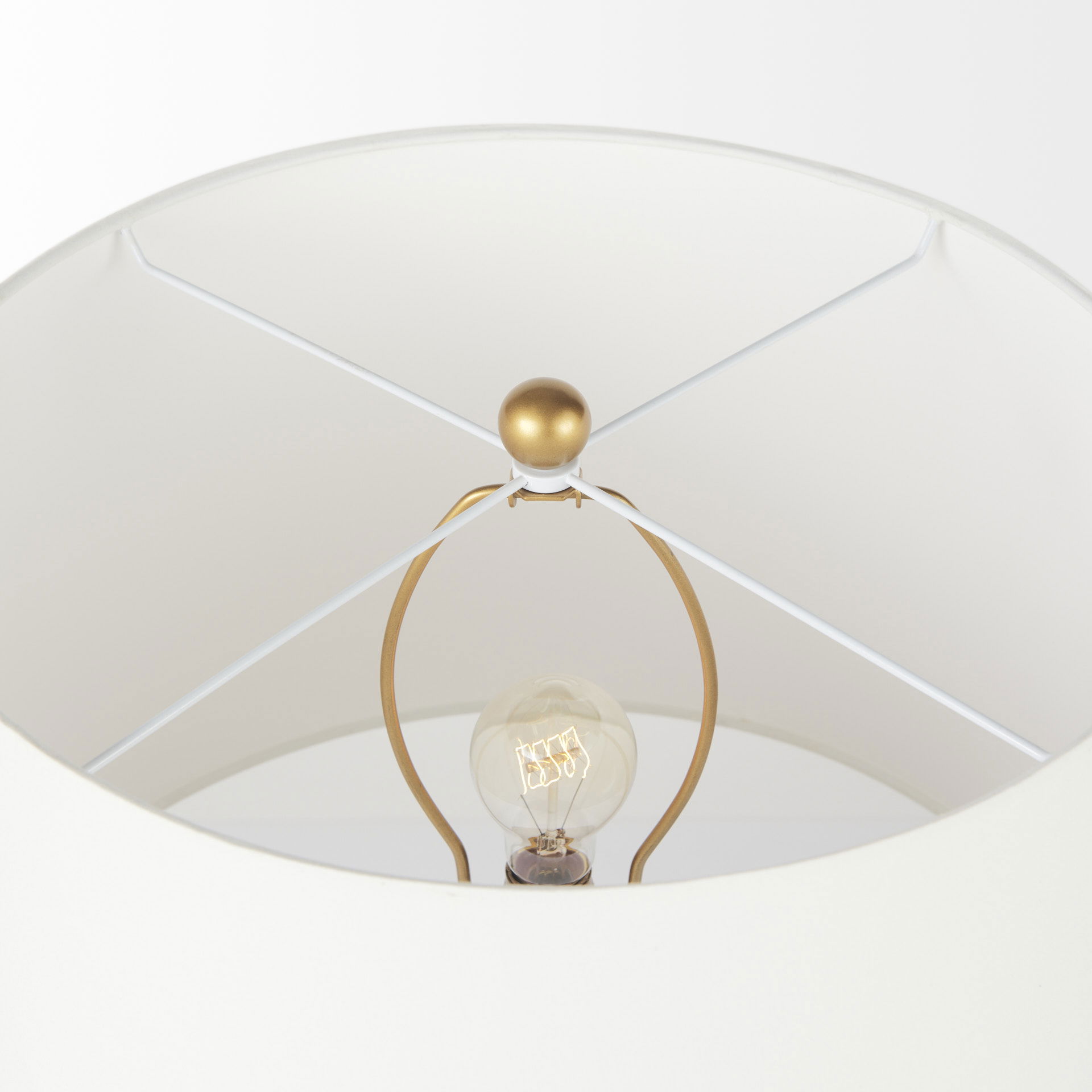 Campanile 12.0 L x 12.0 W x 18.8 H Brown Wicker Table Lamp, by Mercana, 12" length x 12" width x 18.75" height View 3