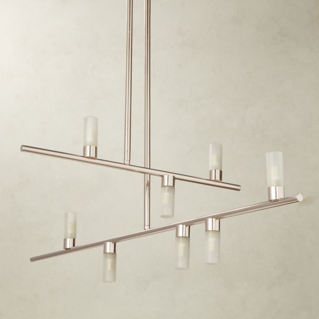 Online Designer Living Room Durden 2 Rail Chandelier