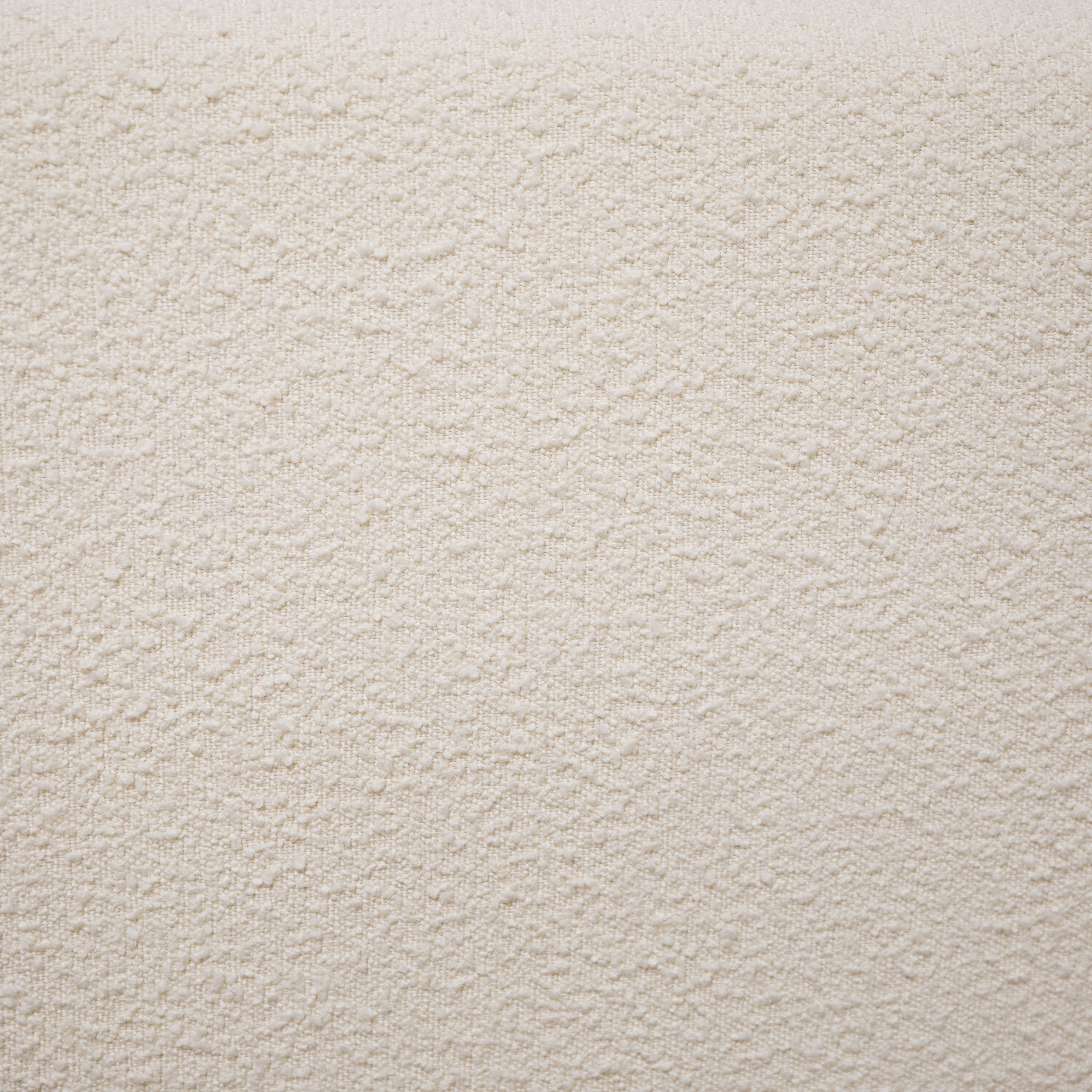 Tobias Bed Queen Cream, by Dovetail, 73" width x 39.75" height x 90.5" depth View 4