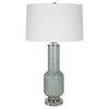 Imperia Aqua Gray Table Lamp, by Uttermost, 17" width x 30" height x 17" depth thumbnail 5