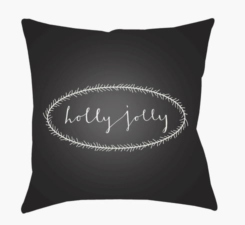 Holly Jolly Accent Pillow