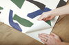 Modernist Green & Blue Peel & Stick Wallpaper thumbnail 5